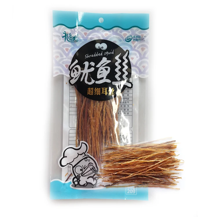 Free Sample Squid Snack Dried Squid Snack Squid Shreds