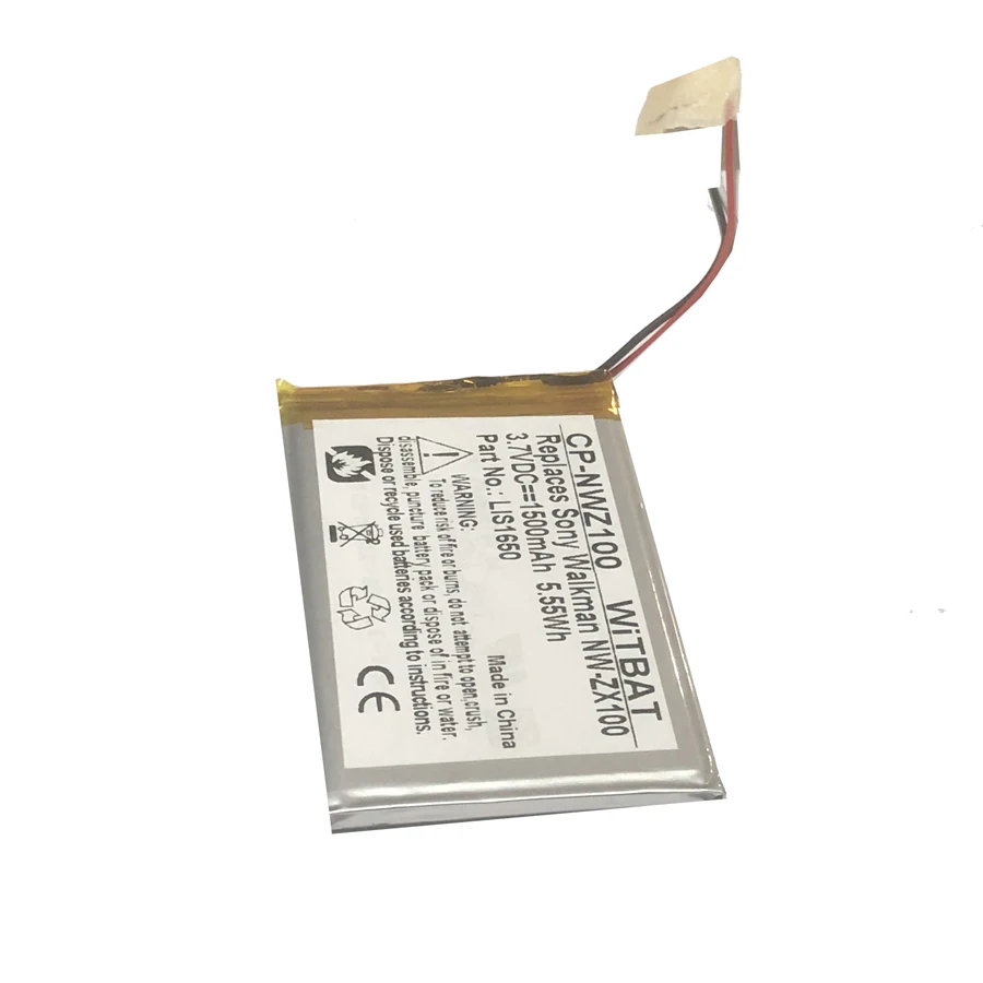 Lis1650 For Sony Walkman Nw-zx100,Nw-zx300a Mp3 Player Battery - Buy Mp3  Battery,Digital Media Player Battery,Walkman Battery Product on Alibaba.com