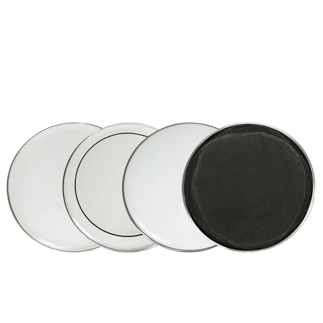 Factory wholesale price good quality different Size Milky black transparent color Snare Drum Heads drum skin