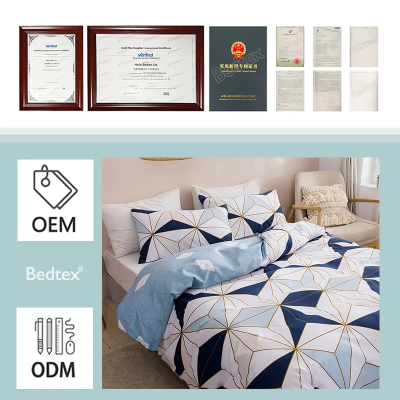 Luxury Soft Quilt Duvet Cover Girl Comforters Sets King Size