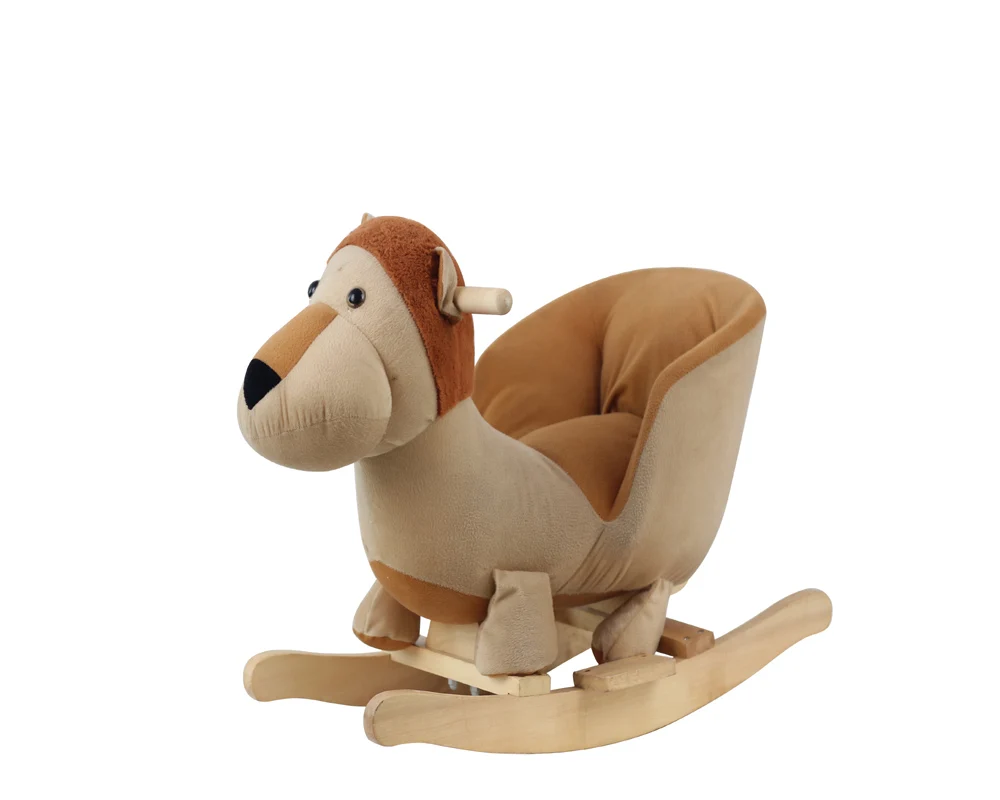 Cute Lion Plush Baby Rocking Chair Toys Animal Rocker - Buy Plush Rocking  Horse,Baby Plush Rocking Horse,Plush Animal Rocking Horse Product on  