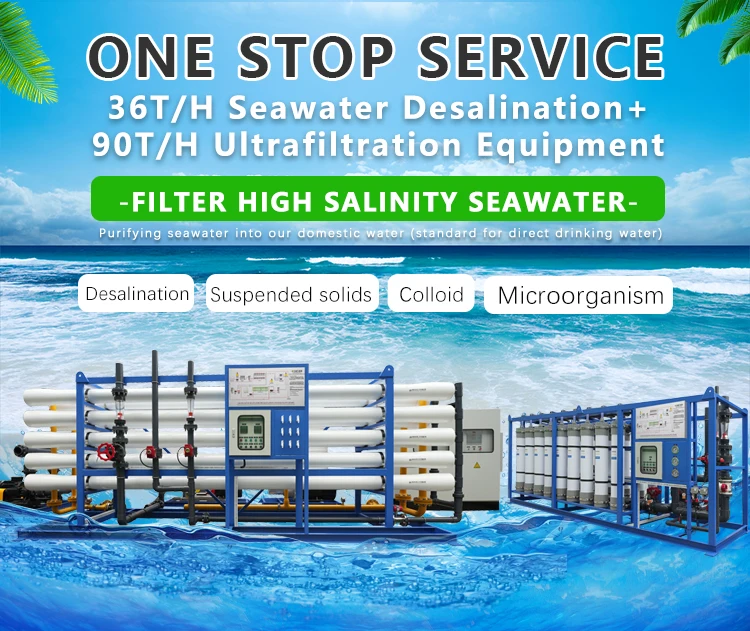 36t Sea Water Desalination Per Day Seawater Desalination System Boat ...