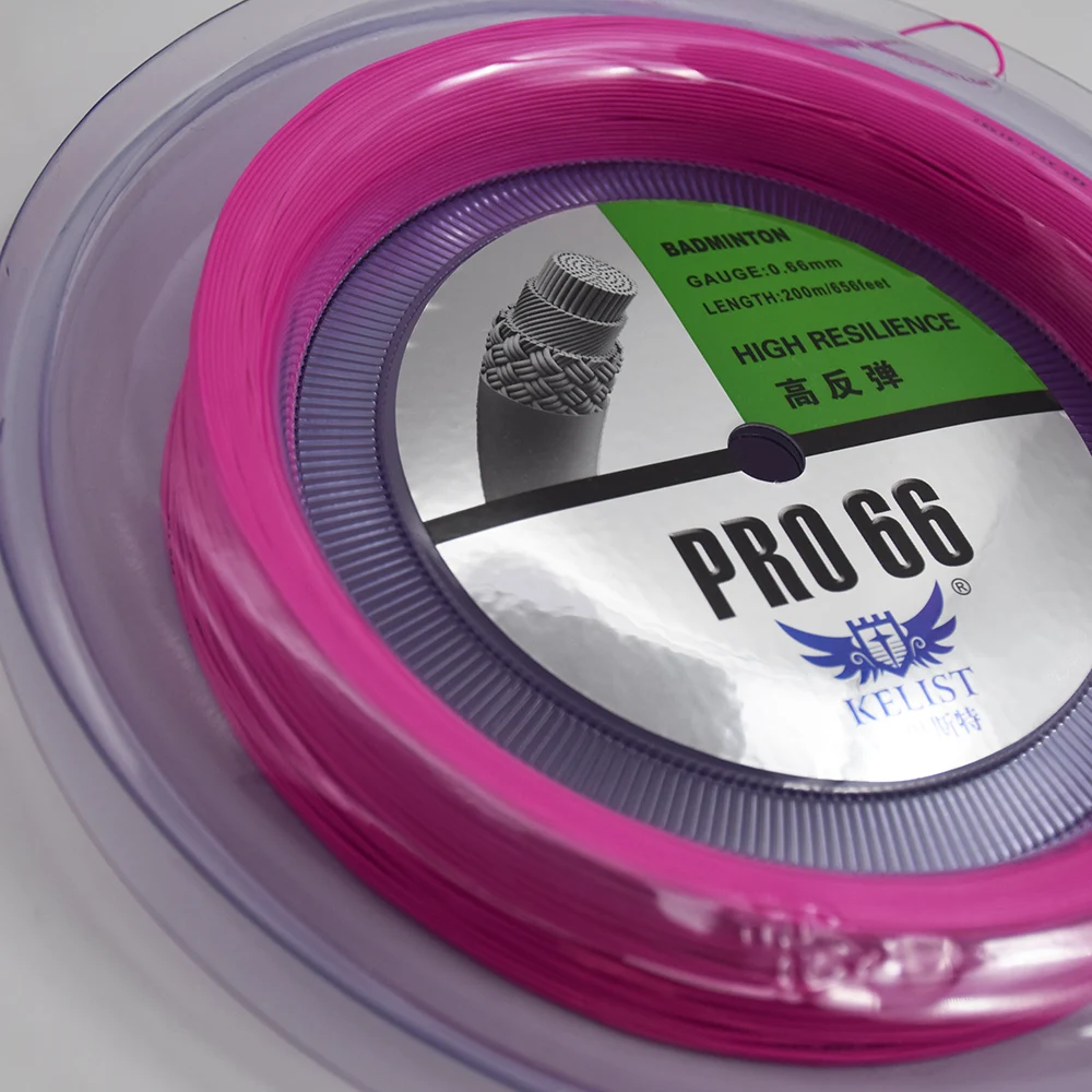Лидер продаж новый дизайн цветная нейлоновая струна для бадминтона от известного бренда тренировок