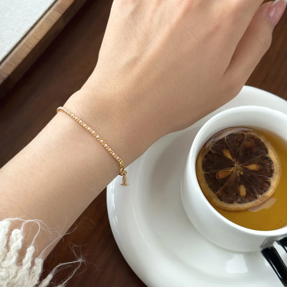 KAKODIY Unique Fine Jewelry 18K Gold Plated 925 Sterling Silver Braided Cord Women's Bracelet & Everyday Dress Up Bracelet detail 2