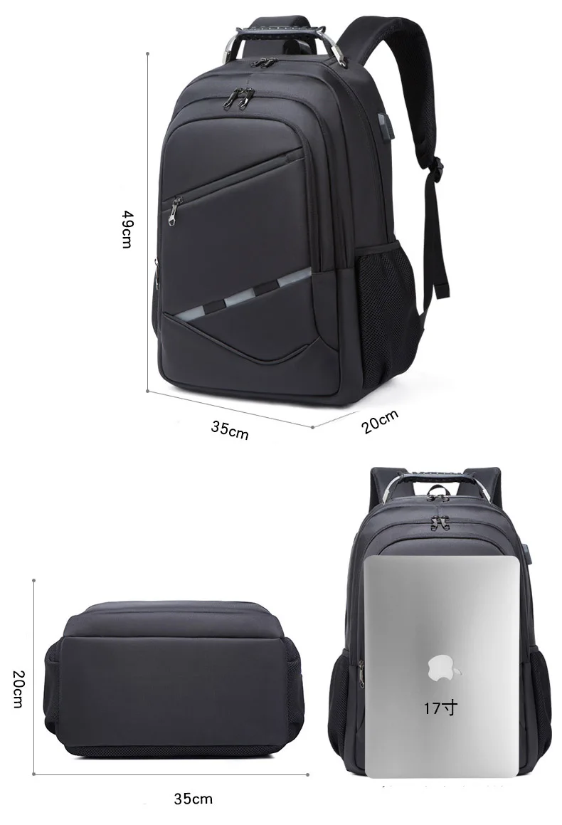 Men Business Laptop Backpack Women Multifunctional Usb Waterproof Large ...