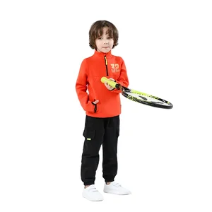 Factory Direct 2 PCS Boys Clothing Set Sweat Pants and Hoodie for Kids