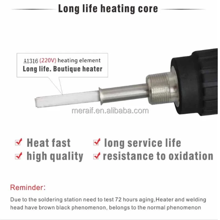 Wholesale CXG E60w/90w/110w LCD Temperature Digital LED Adjustable Electric Soldering Iron with EU USA UK plug