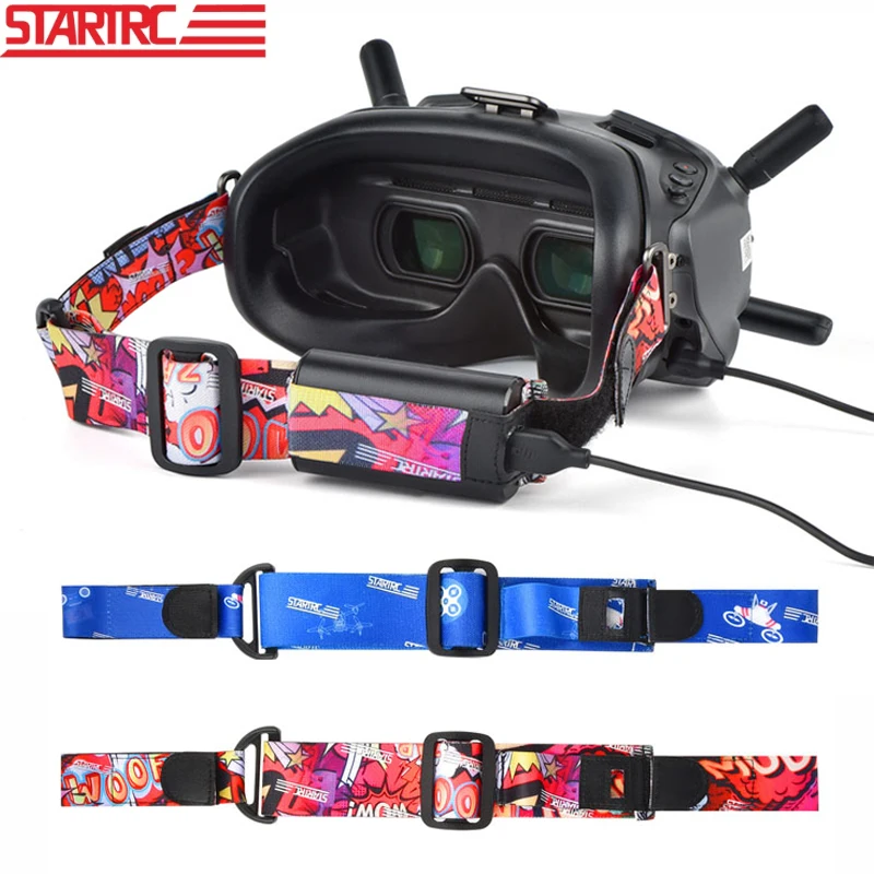 startrc colorful fpv goggles head strap