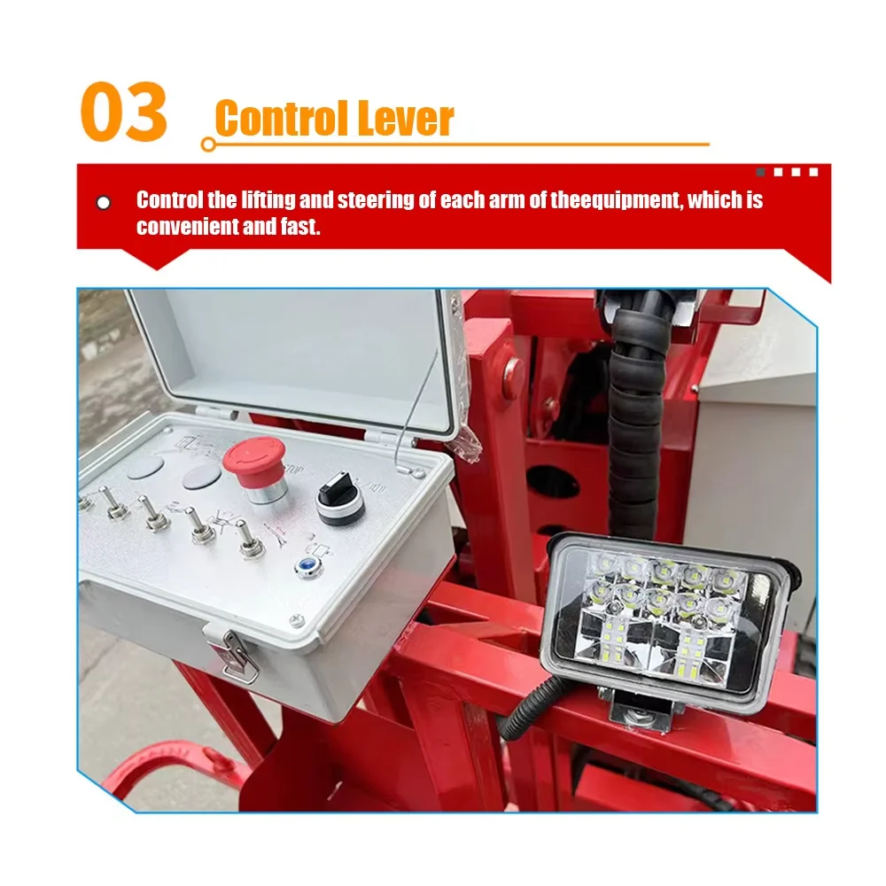 Off Road Tracked Crawler Cherry Picker - High Capacity Lift