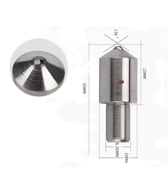 HRC-3 Hardness Testing Instrument Tools Rockwell Diamond Indenter Brinell Steel Ball Indenter