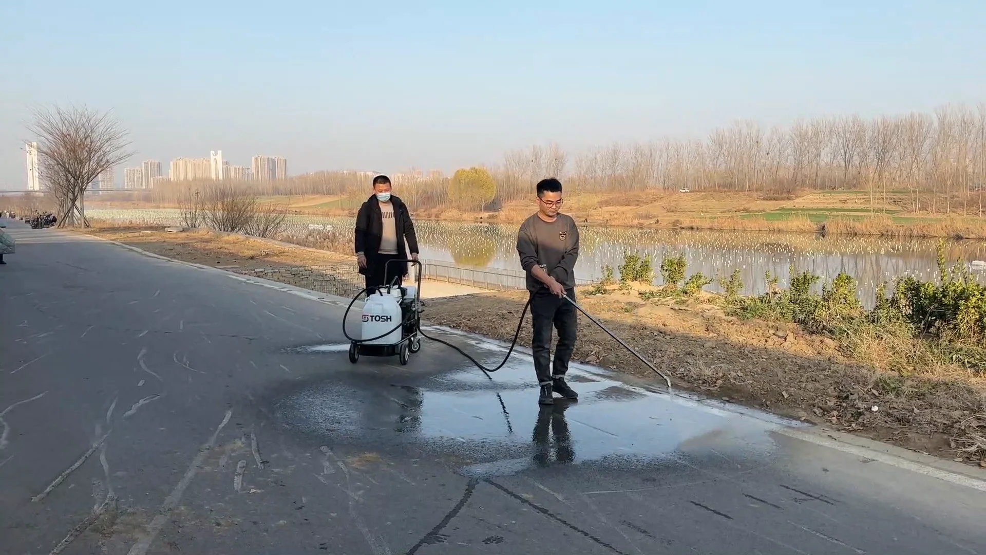 Tosh Hot Sale Asphalt Bitumen Sprayer Mini Bitumen Sprayer With Best ...