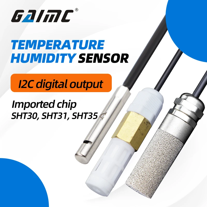 GAIMC GHTS SHT30 SHT32 SHT35 SHT40 temperature humidity sensor probe sht