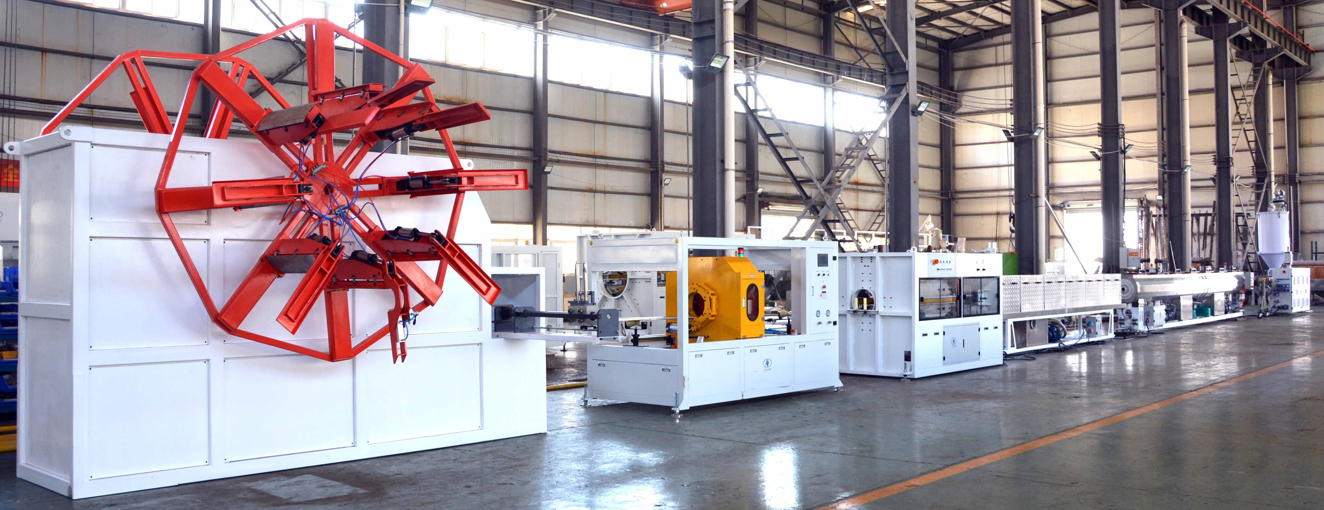 315-810 mm HDPE CE Standard Pipe Production Line 0