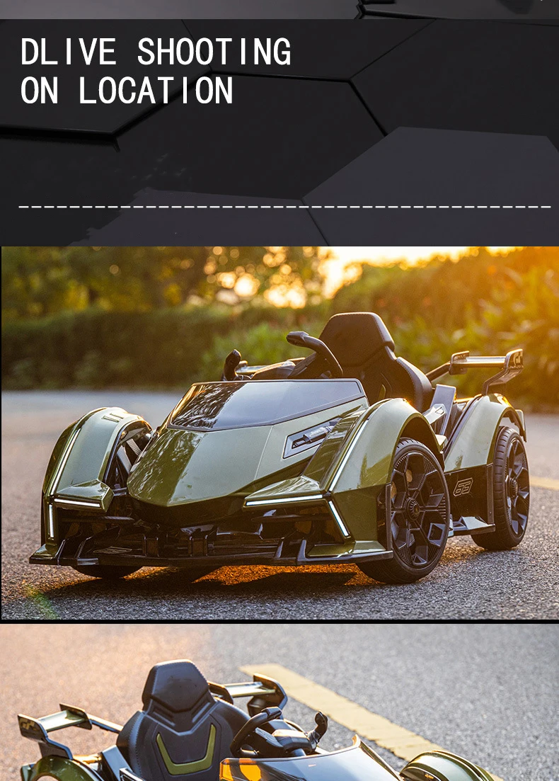 Licensed Kids Electric Car Remote Control Battery Cars Child Driven Car