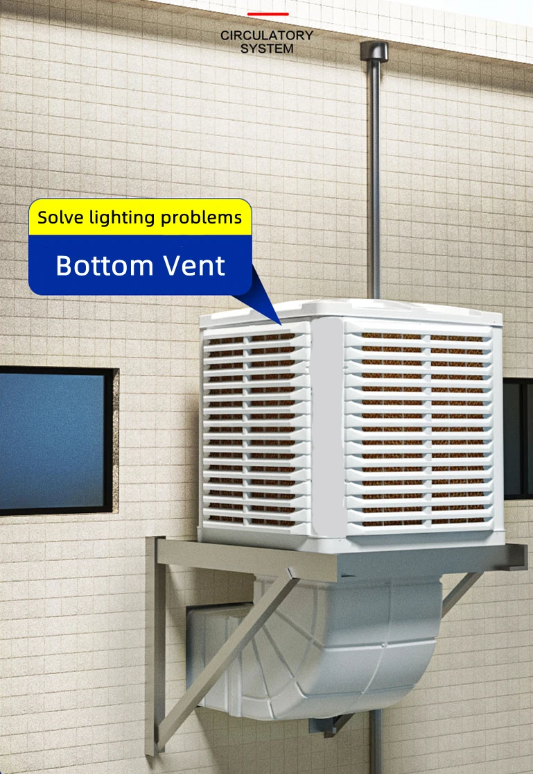 Wall Mounting Water Cooler, 18000m³, PE - detail 10