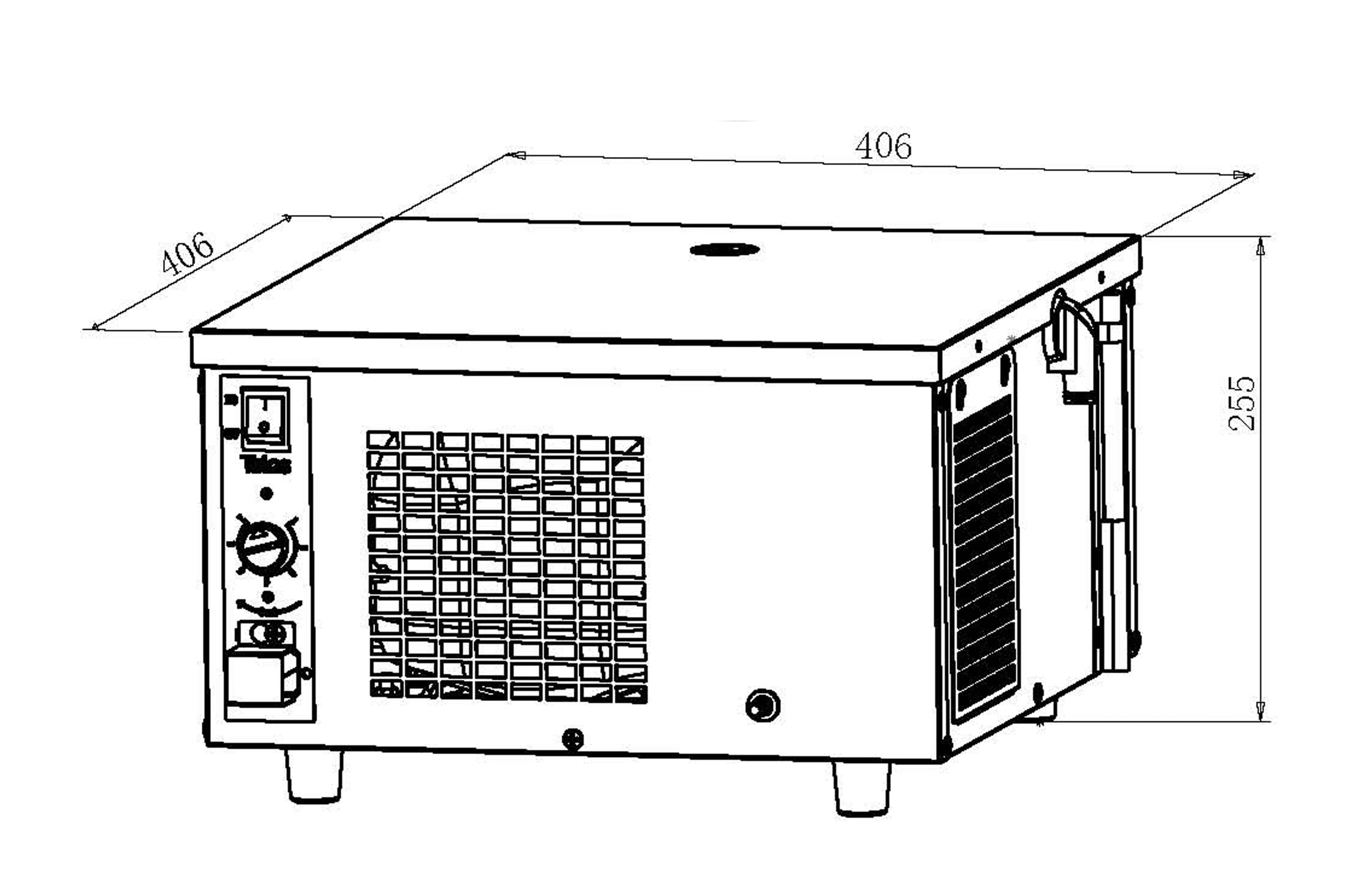 Gb New Product Portable Counter Top Draught Beer Cooler With Two Taps