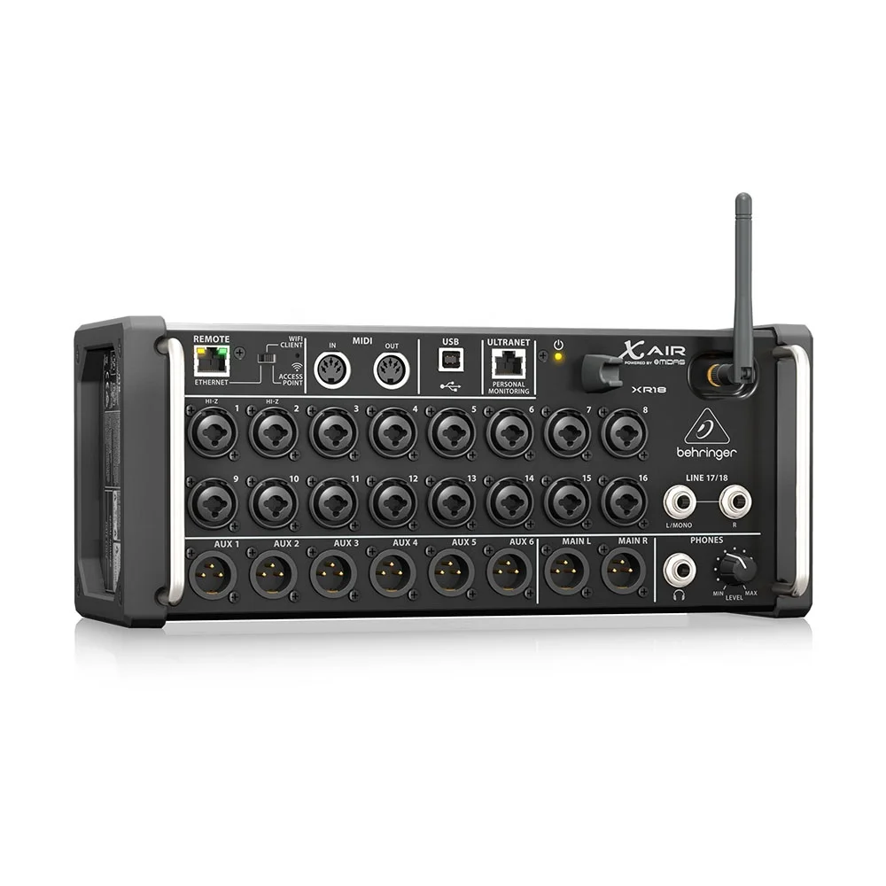 Behringer xr18. Behringer xr18 цифровой микшер.