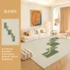 Plain silk and emerald steps