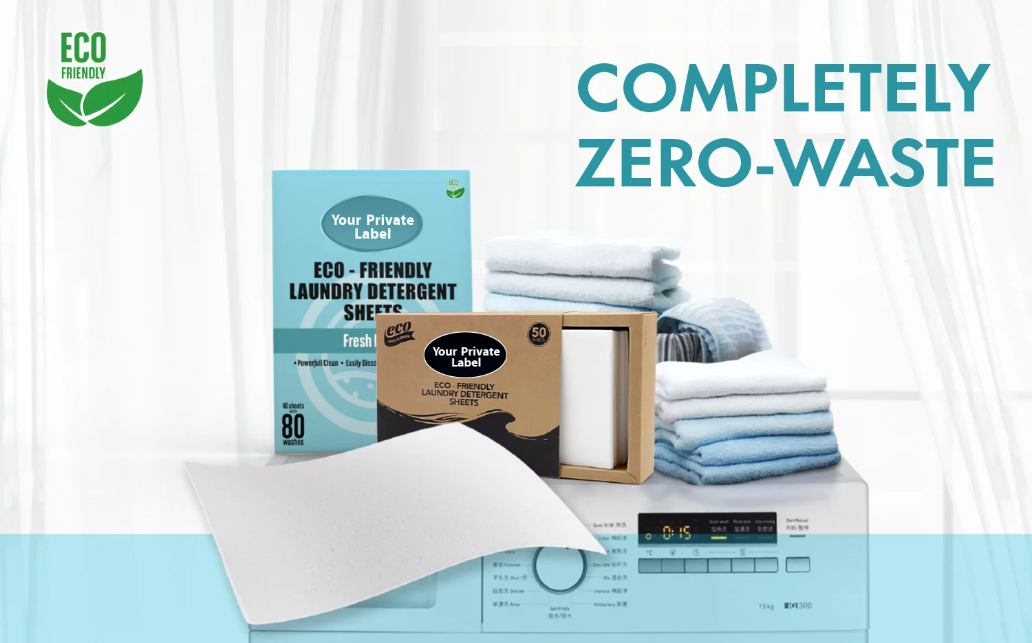 Magic Power Laundry Sheets Ecofriendly Concentrated Laundry Sheet