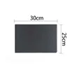 12 rectangular stone dinner plates-30cm25cm