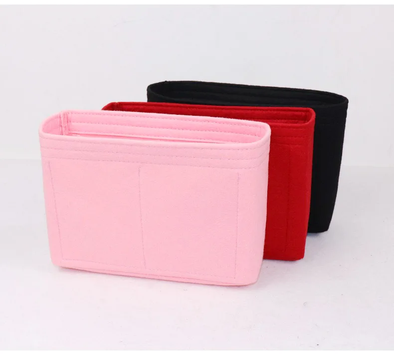 Felt Insert Bag Cosmetic Organizer Insert for Goyard Tote,Makeup Bags,  Inner Pouch Fit Luxury Handbags for Women