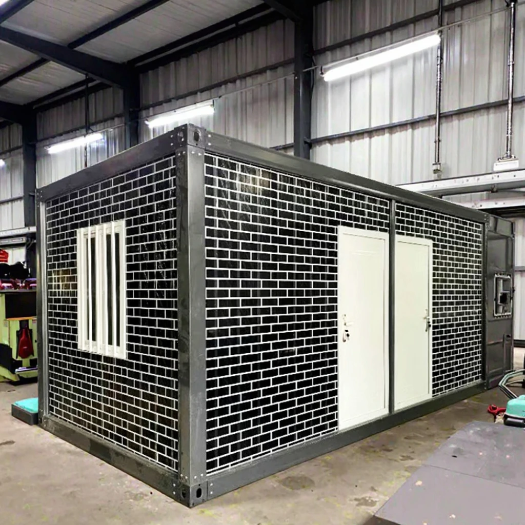 20ft 40ft Feet Luxury Modular Living Container House Customized Color Low-Cost Prefabricated Steel Apartment Homes