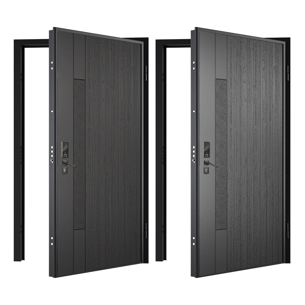 Turkish Bulletproof  Security Doors Etching Panel Plate Residential Protection Armored Doors
