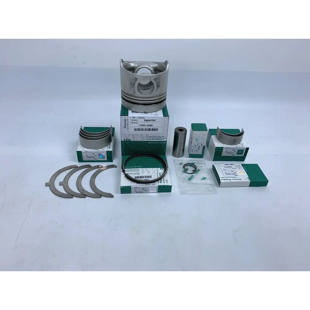 E75-NB3 Repair Kit With Piston Rings Bearings Set for Kubota Diesel Engine