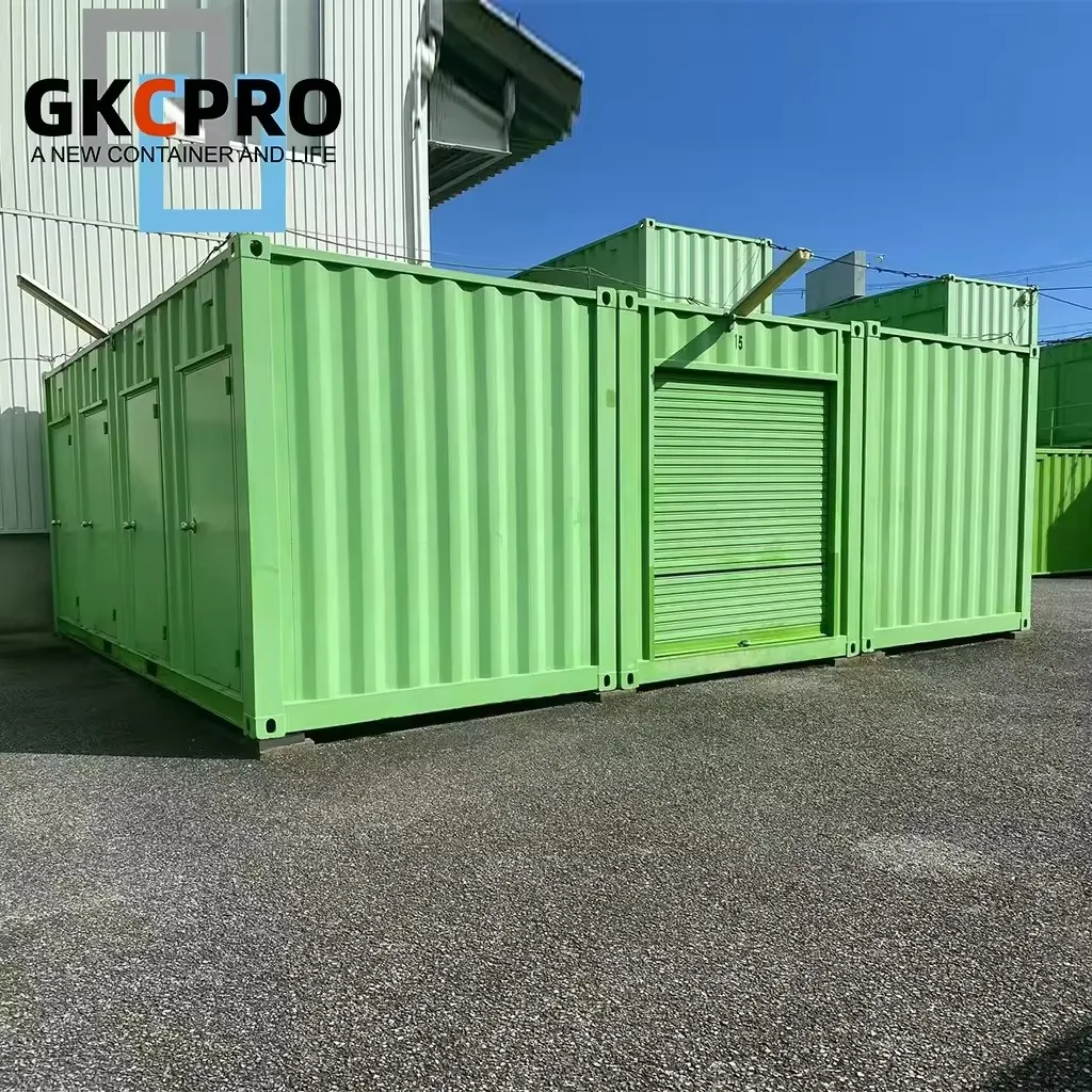 Large Self Storage Units Heavy-Duty Construction Shipping Container with Side Door
