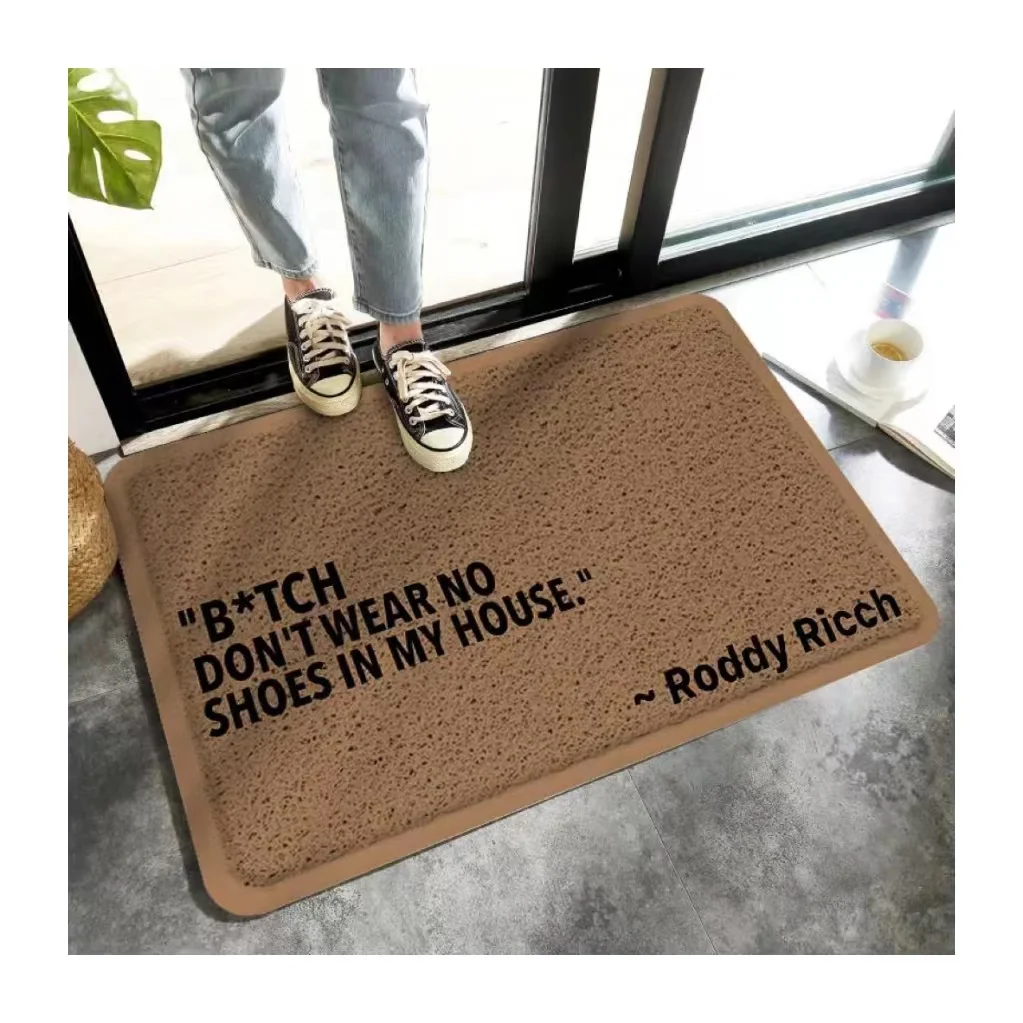 Carpet DON'T WEAR NO SHOES IN MY HOUSE Rug Roddy Ricch Home Decor