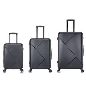 Travel Suitcase Set Trolley Travel Trolley Bag Luggage Sets 3 Piece ABS Large Capacity Luggage