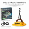 Lámpara de camping con perilla cuadrada amarilla D83-2
