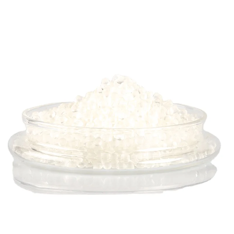 Natural Transparent PVC Plastic Raw Material Compound Pellets Crystal PVC Granules 60-70 a for Shoes Sole