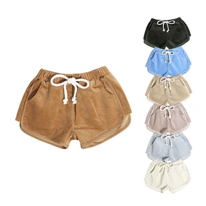 Newest Selling Summer Soft and Portable Knitted Children Shorts Unisex Cute and Lively Baby Short Pants