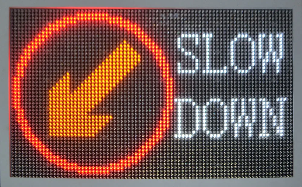 Matrix Screen Vehicle Message Sign Road Traffic Dynamic Message Sign Vehicle Mounted Led Display Vms Board