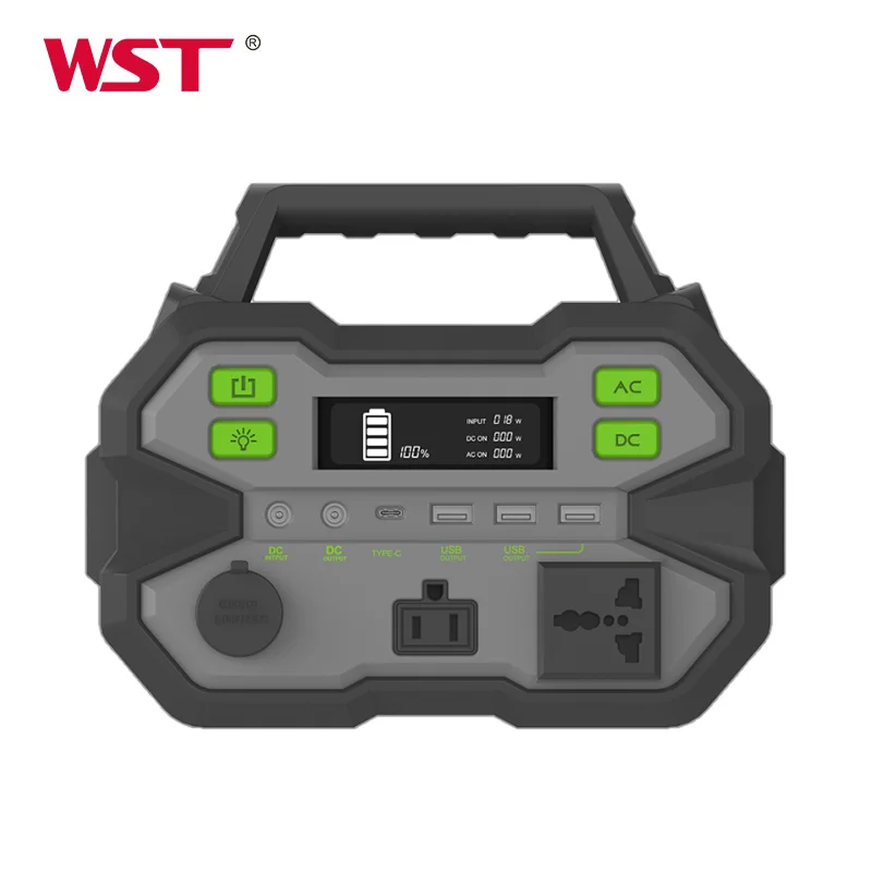 Multi Function AC Output 600W 126000mAh Portable Car Jump Starter Power Station