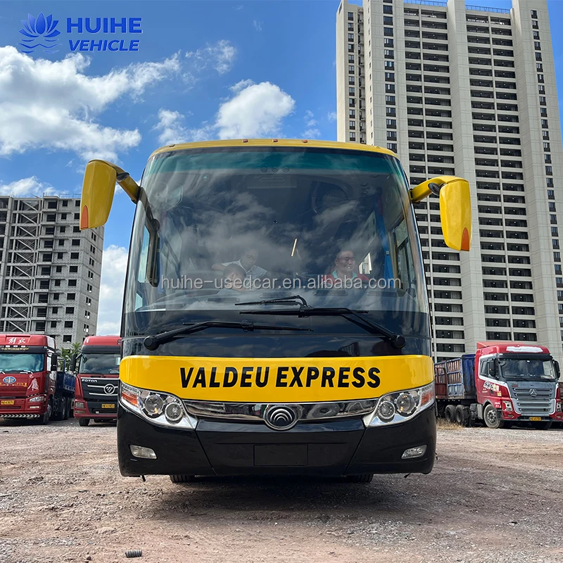 Exceptional Best Selling Used Coach Passenger Buses Left Hand Drive 50-55 Seats Euro 3 Emission Diesel Fuel Manual Transmission for Africa - Image 4