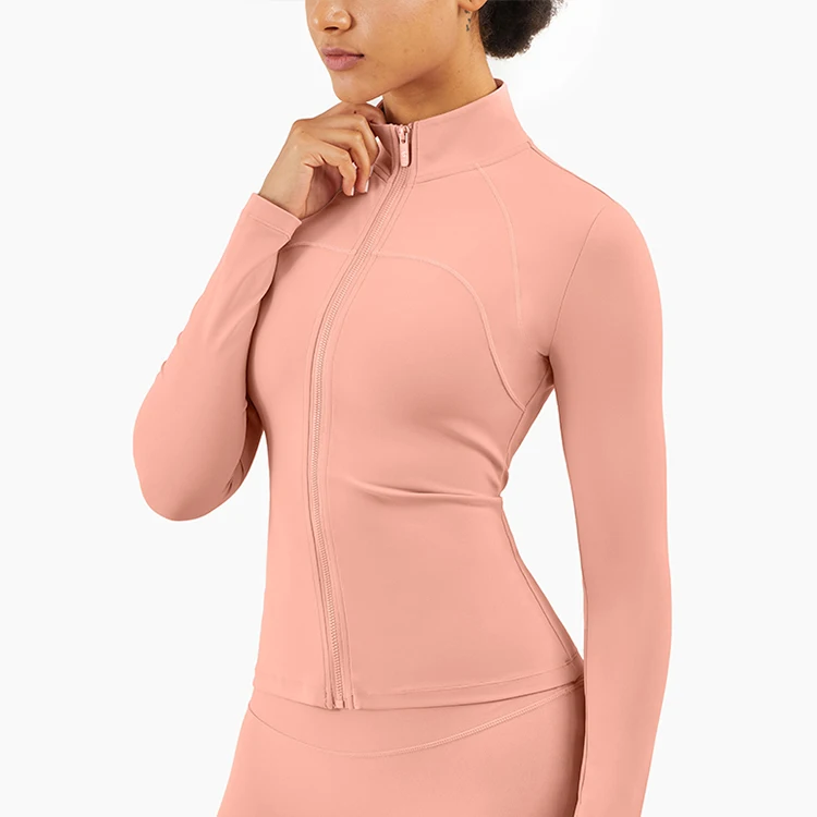 fitted yoga jacket