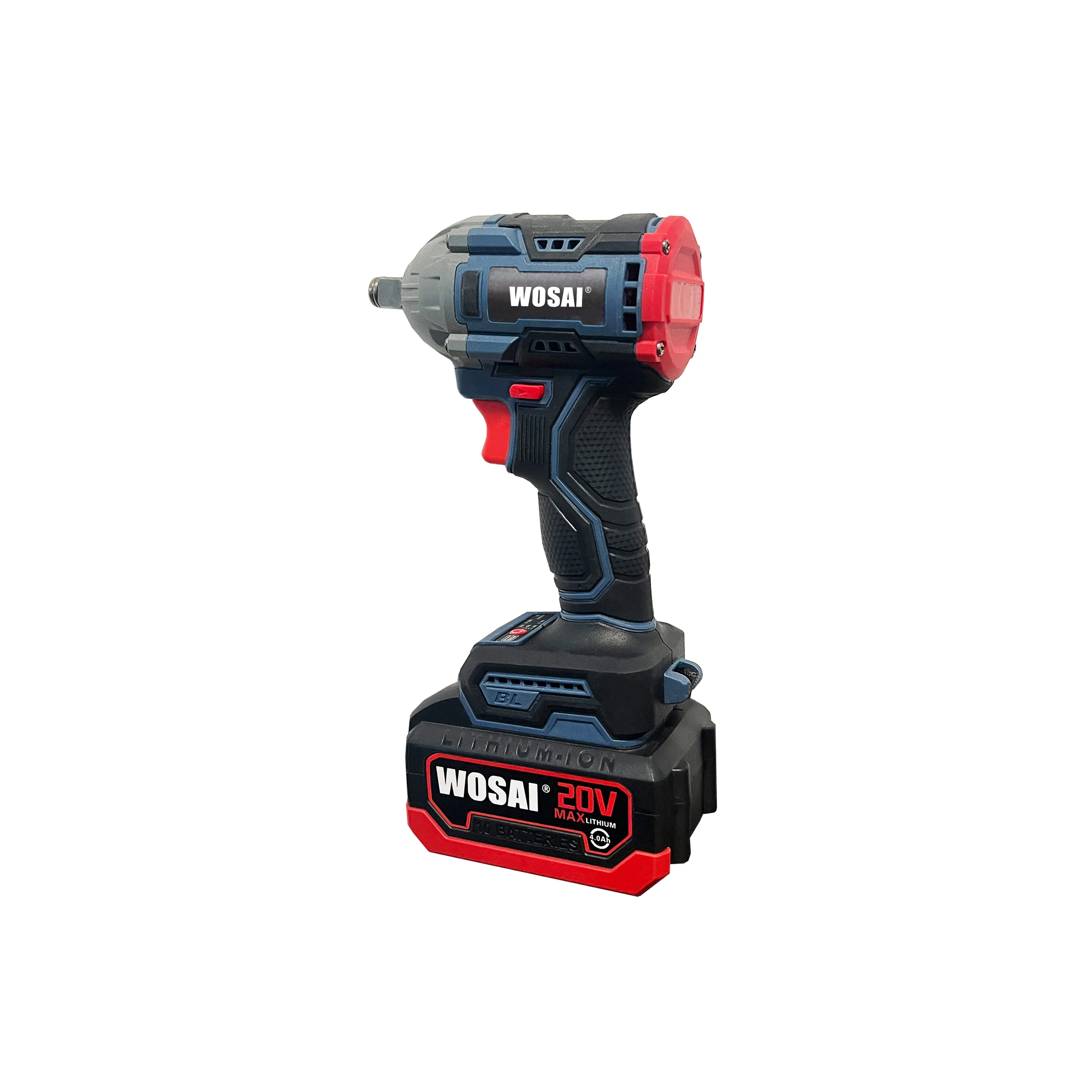 WOSAI Силовой Ключ беспроводной ударный высококрутящий электрический бесщеточный ключ 120 Н. М и 16 В 1700 ОБ/мин