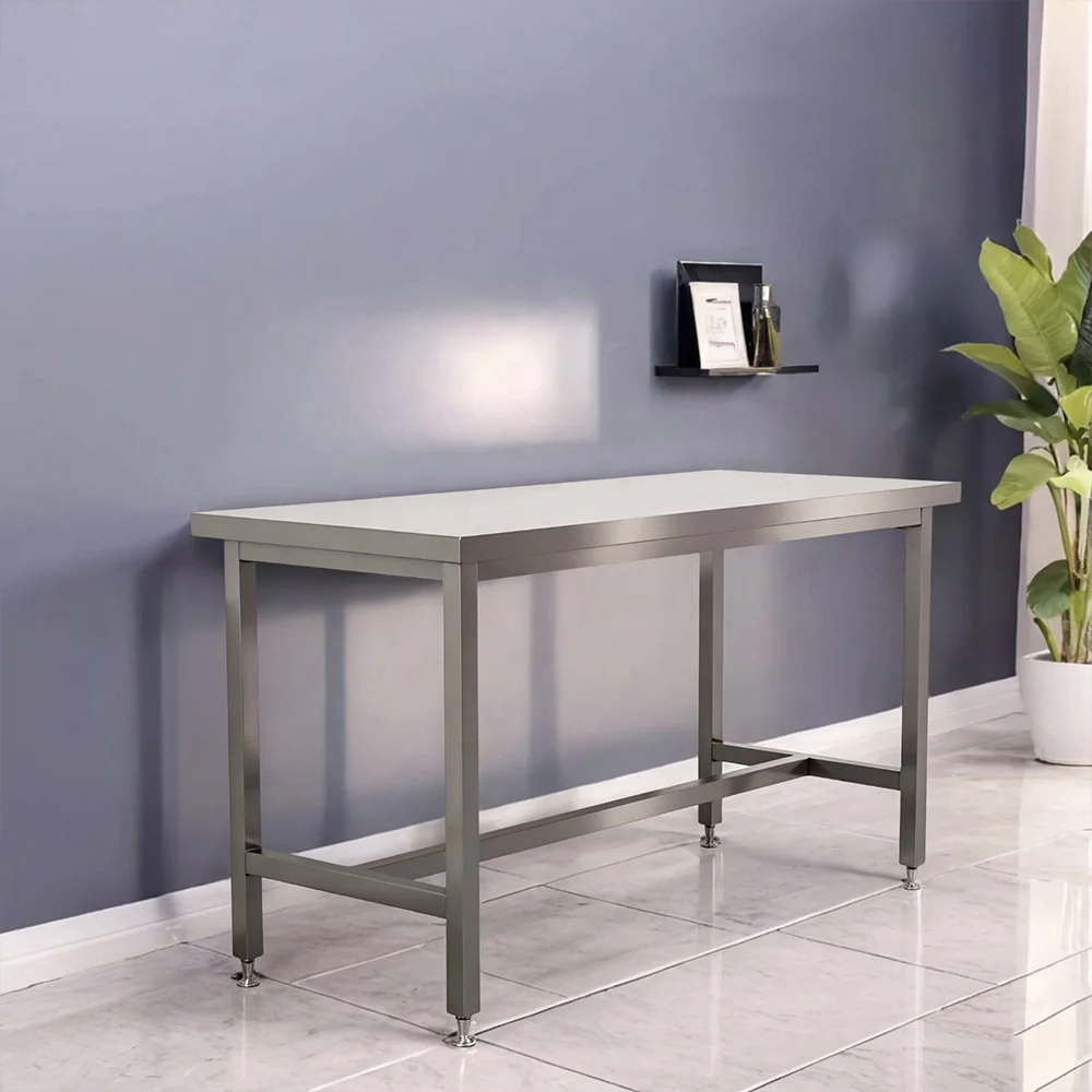 Modern Design Durable Stainless Steel Work Table for Commercial Kitchen Restaurant & Hotel Laboratory Use
