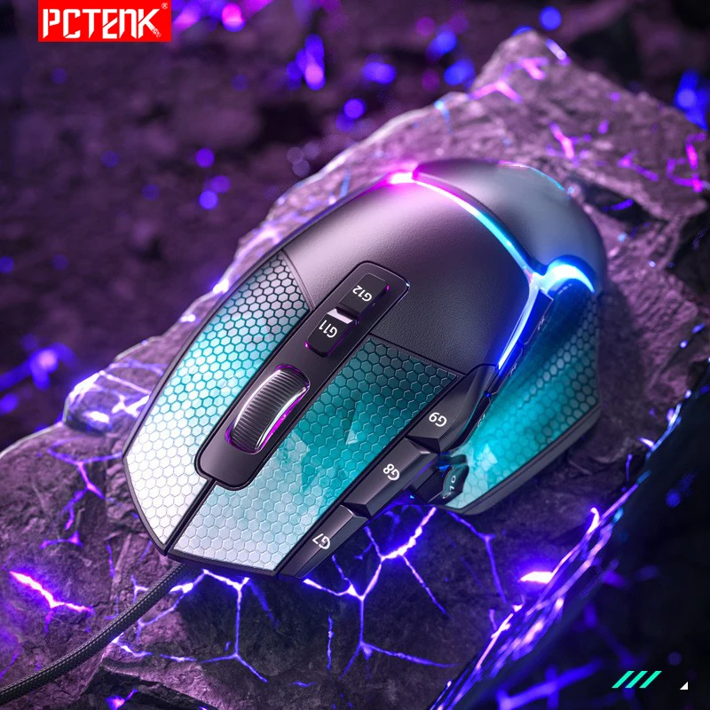 XM90 Wired Gaming Mouse - Ergonomic Silent Gamer Mouse