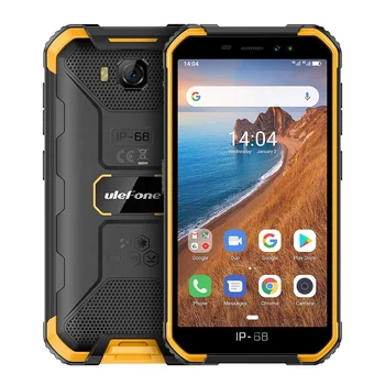 wholesale Armor X6 3G Rugged Mobile Phone IP68/IP69K Waterproof Smartphone 5.0 Inch MT6580 Quad Core 2GB 16GB Cellphone Face ID