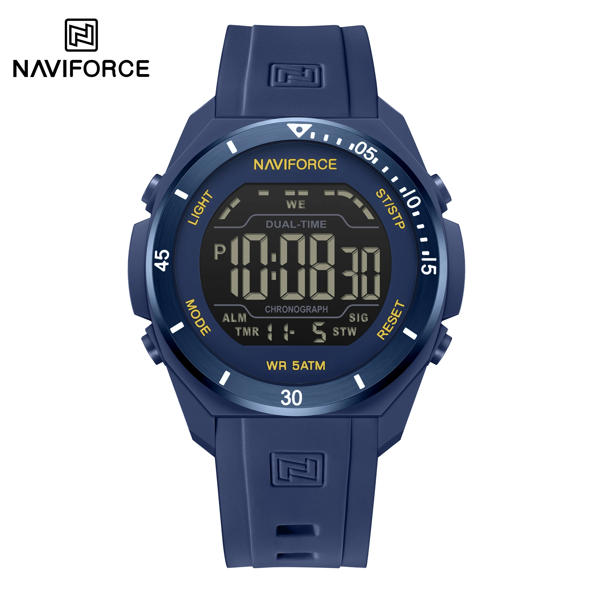 NAVIFORCE Men's Luxury Waterproof Sport Watch