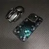 Color silver shell-black-small honeycomb asd123