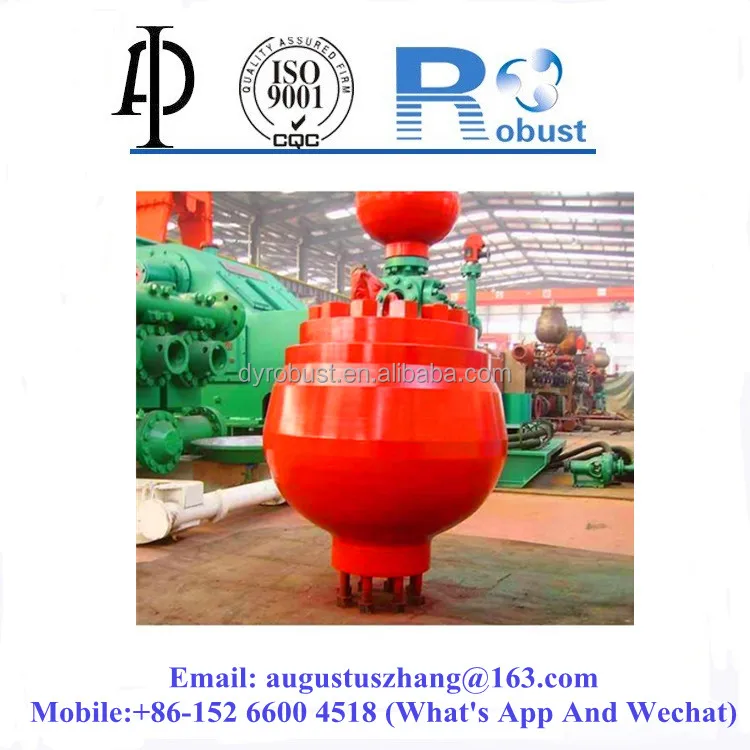 mud <a href='https://www.ruidapetroleum.com/product/49'>pump</a> pulsation dampener pre-charge pressure made in china