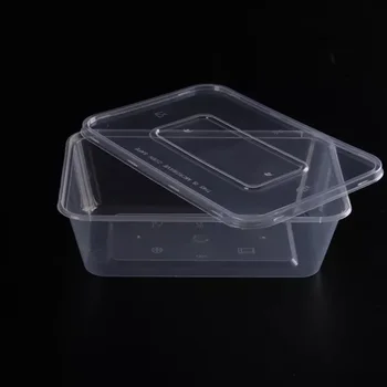 Customize Microwavable Disposable Plastic Container Packing Use Pp ...