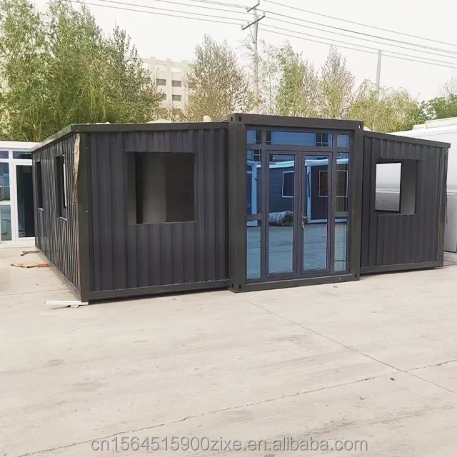 Cost Price Prefabricated Houses Villas Steel Structure All with Steel Structure Prefab Foldable Villa Container House