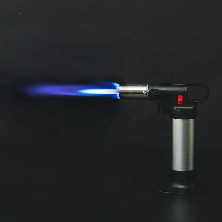 High Temperature Cooking Gourmet Tools Kitchen Butane Torch Lighter Welding Flamethrower Cigar Torch Lighters