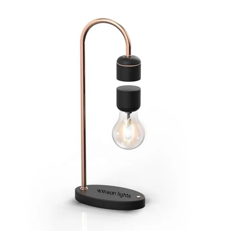 Wxneon Magnetic Floating Desk Lamp Gooseneck Lamp Maglev LED Dangling Lamp