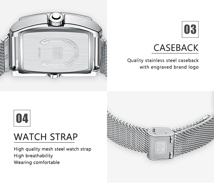 MINI FOCUS Mens Watches Top Brand Design Quartz Watch Wrist Men Stainless Steel Mesh Belt or Leather Strap 30m Waterproof